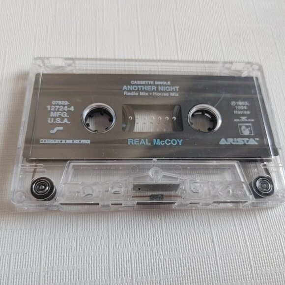 The Real McCoy Another Night 1994 Cassette Single Tested - Picture 2 of 2